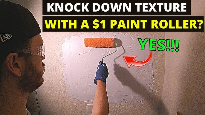 DIY- How to Match Knockdown texture with the Knockdown Texture