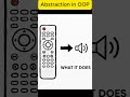 Abstraction in OOP