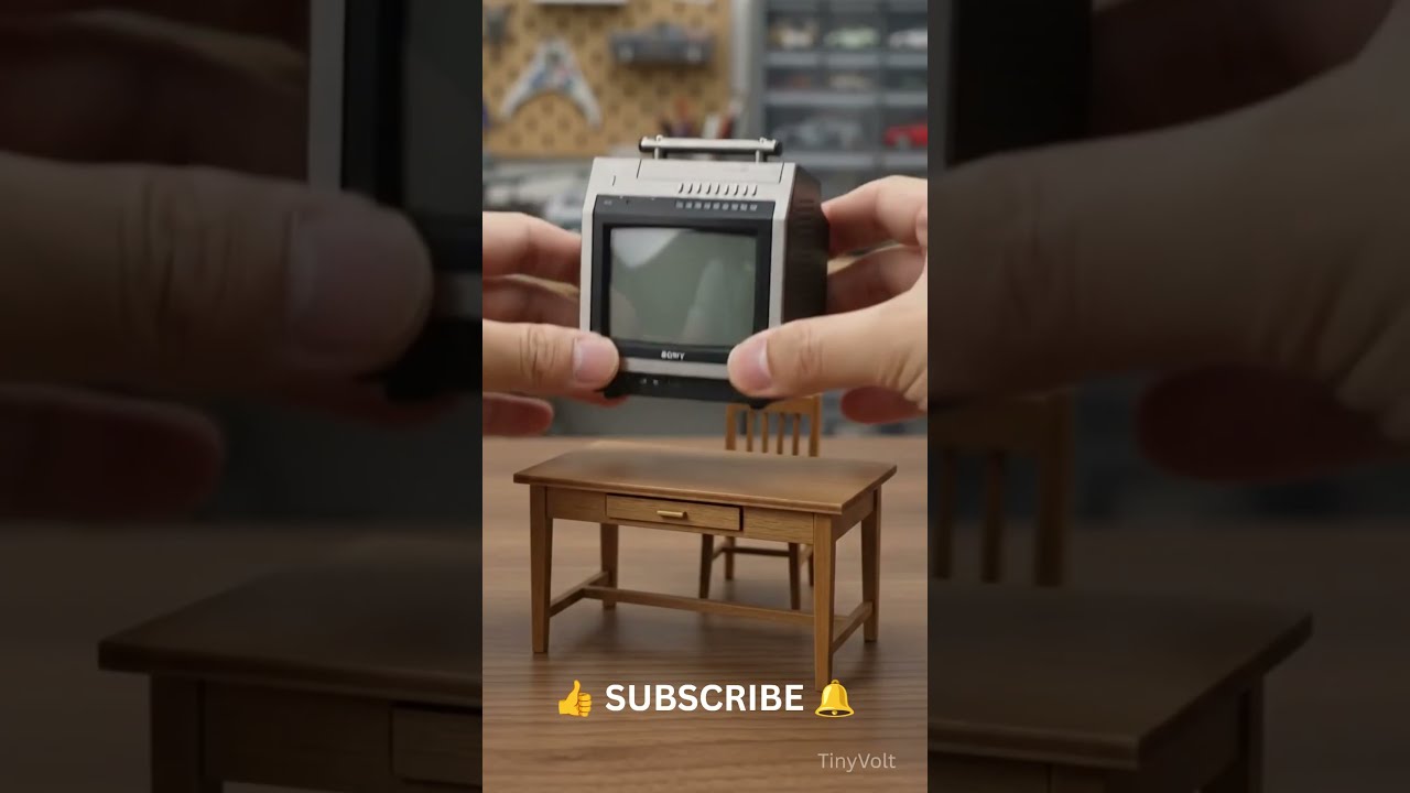 Tiny Sony Color TV From 1977! 📺 #shorts - YouTube