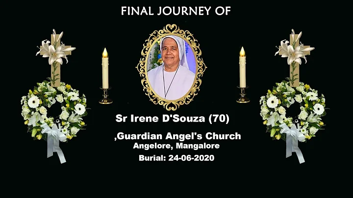 Final Journey of Sr Irene D'Souza (70) Sisters of ...