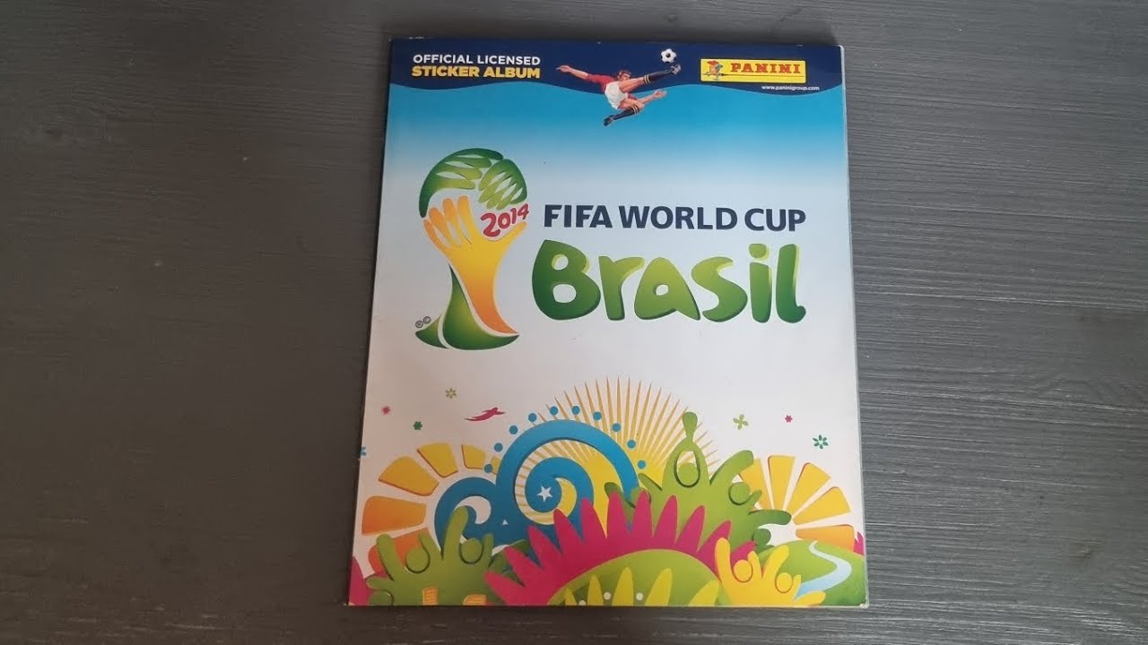 Panini fifa world cup 2014 full stickeralbum!