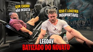 FABRICIO DESTRUIU O MENEGATE NO LEG DAY