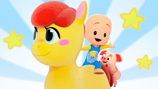 Los Ponis De Plastilina De Cuquín | Canciones Y Vídeos Educativos De Cleo Y Cuquín