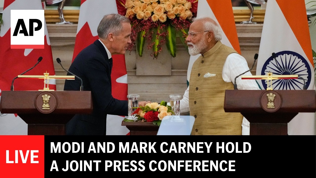 LIVE: India’s Modi meets Canada’s Carney