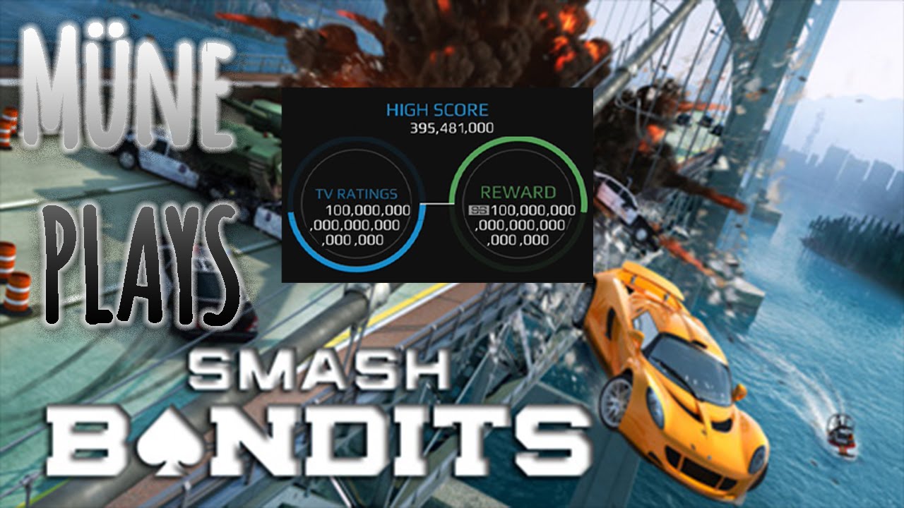 Smash Bandits Speed Run! (Gold Dune Buggy & Tank) (720p) YouTube