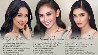 Maja Salvador, Sarah Geronimo, Kim Chiu Greatest Hits 2018   Opm Tagalog Love Songs 2018