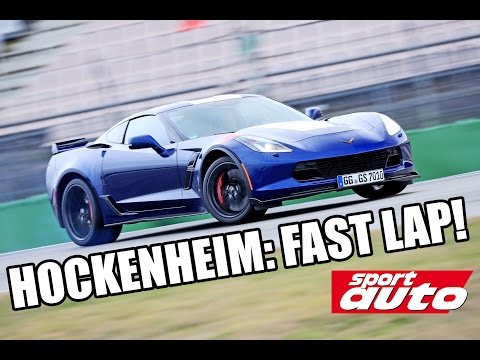 Corvette C7 Grand Sport: So schnell wie ein GT3 RS! Full Lap Hockenheim onboard | sport auto