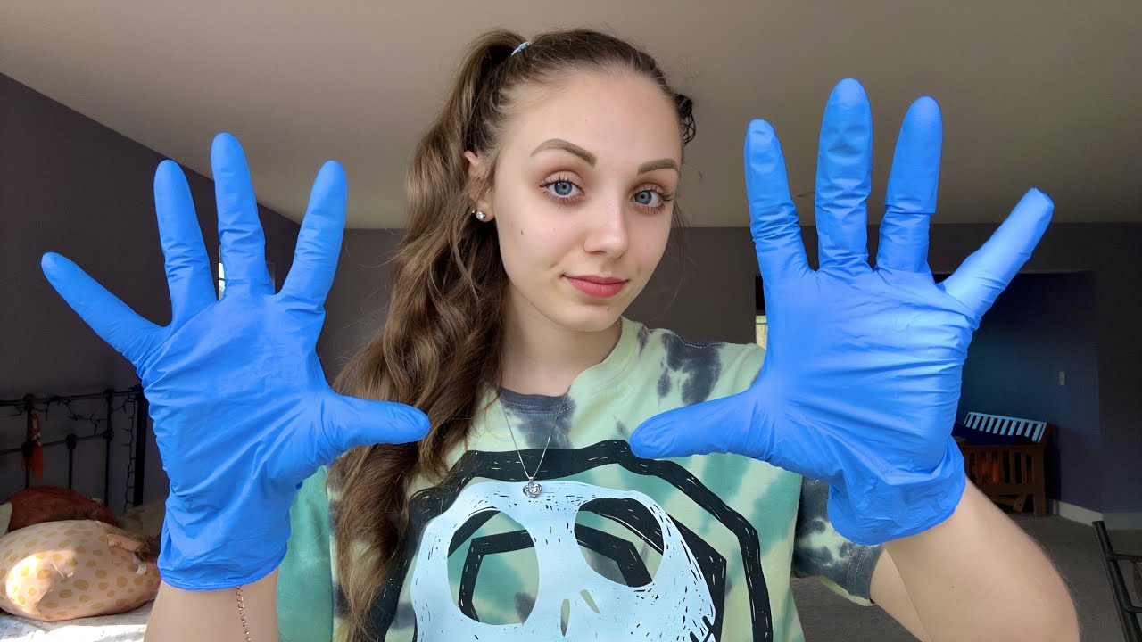 ASMR Glove TryOn Haul! 🧤(Latex, Vinyl, Rubber Gloves & More!) YouTube