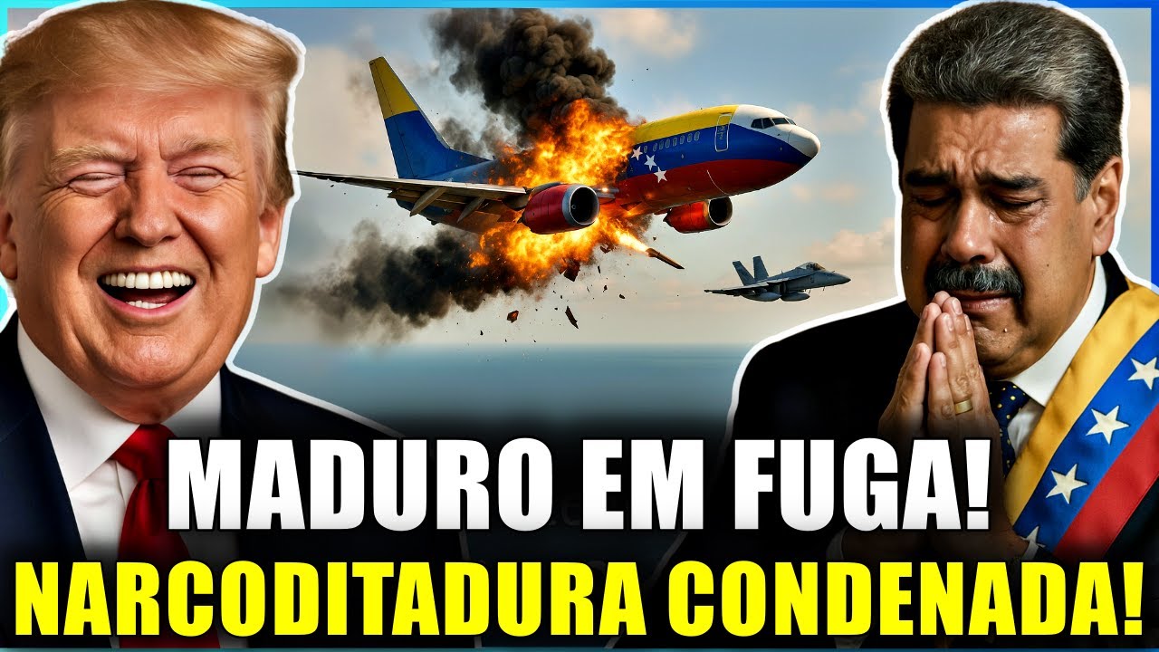 MADURO PLANEJA FUGA APÓS CERCO MILITAR DOS EUA
