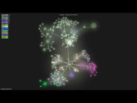 afterlogic/webmail-lite - Gource visualisation