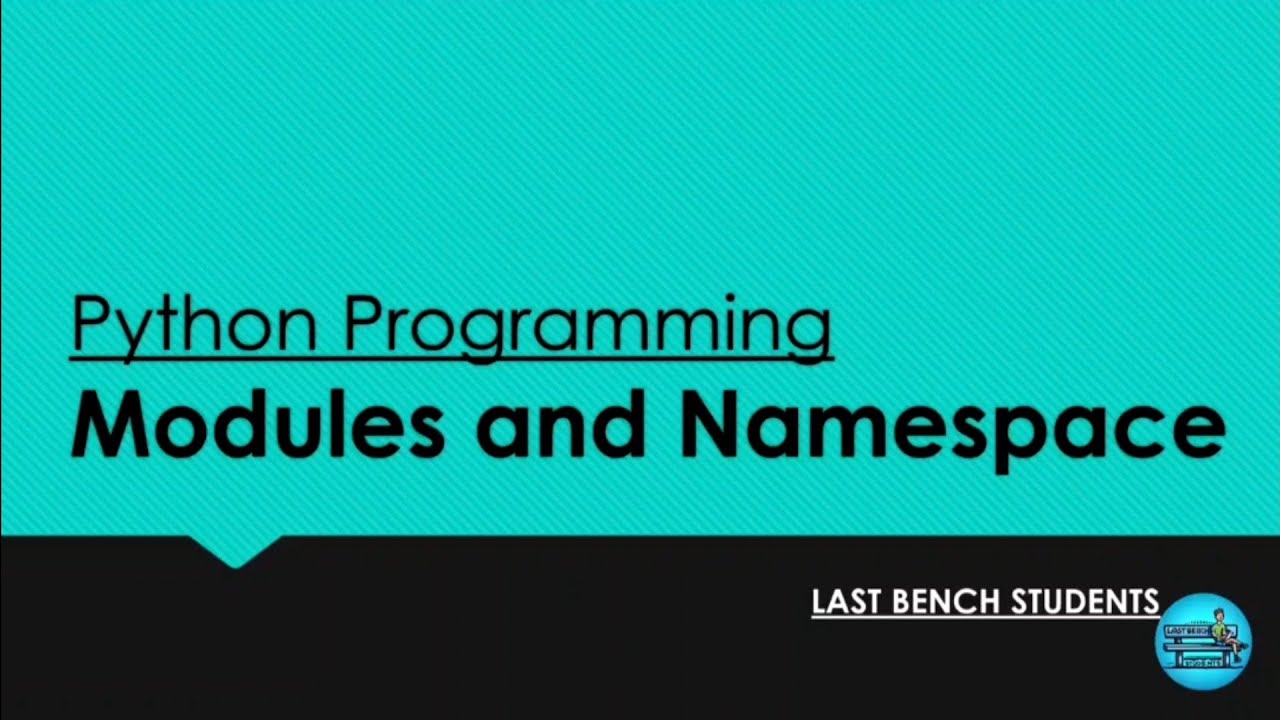 Modules & Namespace in Python| More useful content in description 👇| 