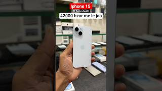 Secondhand iphone 15 Condition 💯 #iphone #mobile #phone #secondhand #ytshorts #unboxing #deals