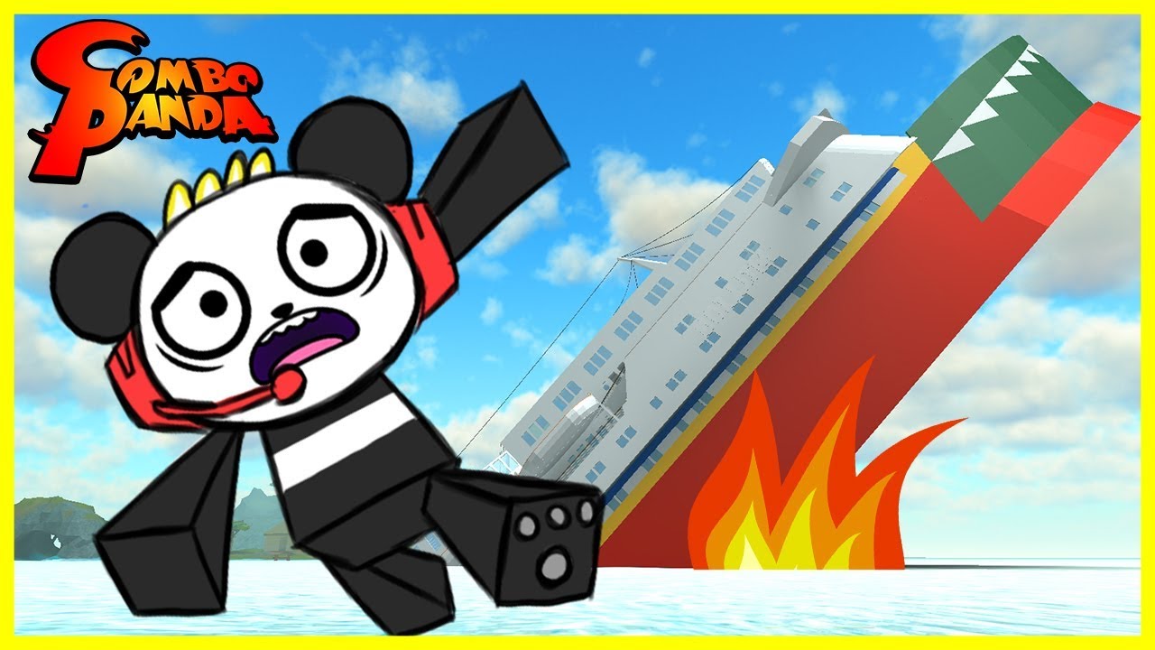 Roblox Escape The Cruise Ship Obby It S The Cracken Let S Play With Combo Panda Youtube - roblox escape the cruise ship obby its the cracken lets