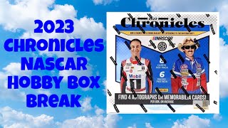 2023 Chronicles NASCAR Hobby Box Break /5 & /10 hits