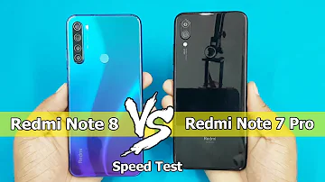 Redmi Note 8 vs Redmi Note 7 Pro Speed Test | Comparison || Antutu Bench Mark Scores