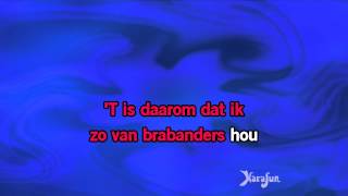 Video thumbnail of "Karaoke Brabant - Guus Meeuwis *"