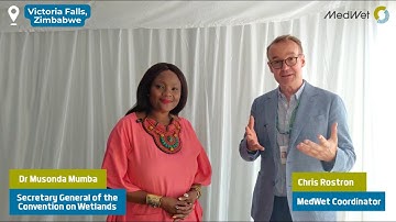 Words of Musonda Mumba (SG Ramsar Wetlands) on MedWet