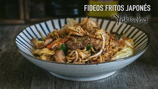 Fideos fritos estilo japonés (Yakisoba)