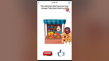 EASY GAME | LEVEL 76 The Salesman didn