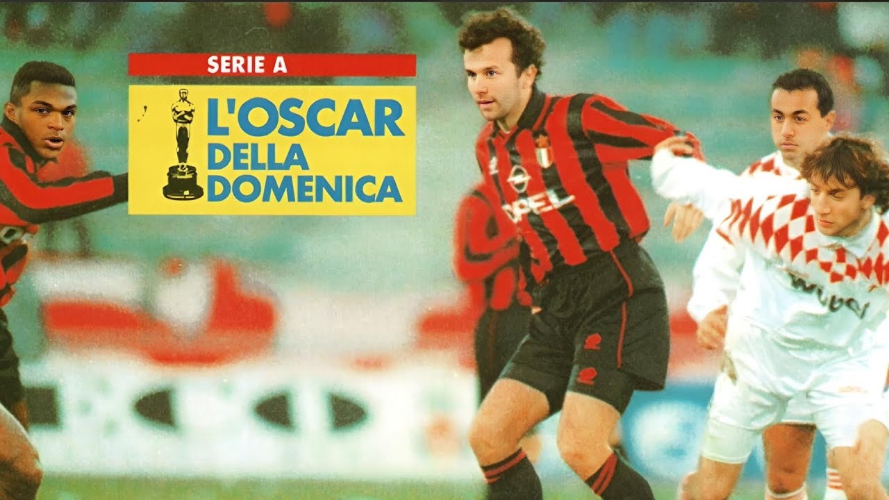 Bari-Milan 3:5, 1994/95 - highlights (Poker di Dejan Savićević)
