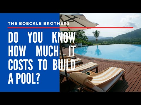 Video: Hoeveel kost het om een natatorium te bouwen?