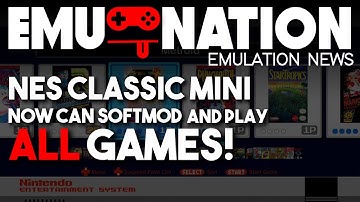 EMU-NATION: NES Classic Edition now Hacked plays ALL Games!