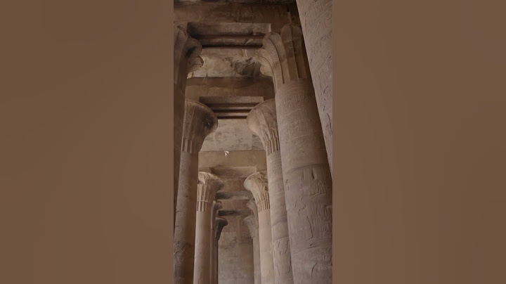 Columnas de Templo en Egipto