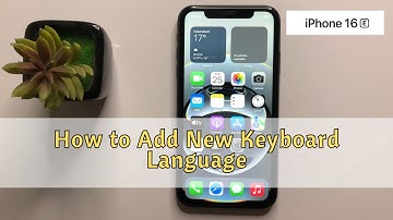 How to Add New Keyboard Language on iPhone 16e #new