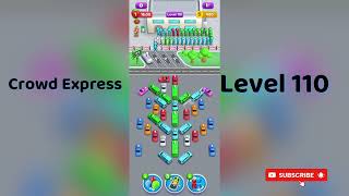 Crowd Express Level 110 Walkthrough 🚦 | Step-by-Step Solution | Go Answer