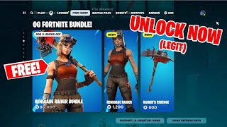 RENEGADE RAIDER IS NOW FREE?! (UNLOCK NOW)