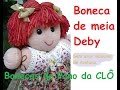 Boneca de meia Deby