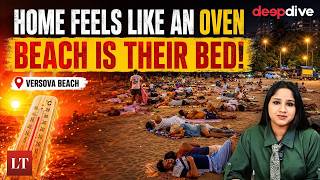 Why Mumbai Families Have No Choice But to Sleep on the Beach? | Lokmat Times