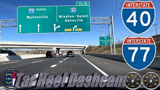 Interstate 40 - Interstate 77 Interchange Update - March 2024