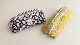 Bloomberry Zipper Pouch Panel Trixie Zipper Pouch