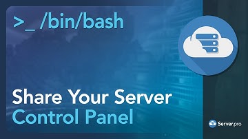 How To Share Control Panel Access - Server.Pro