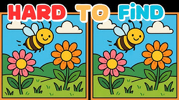 Spot the Difference: Only 1% Can Find All 5! [Hard Level]