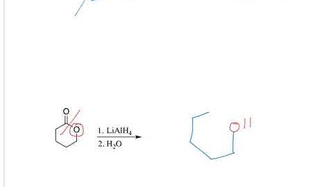 LiAlH4 reactions with Esters