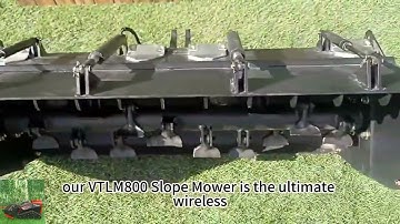 factory direct sales low price buy online cordless tracked flail mulcher