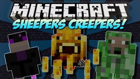 Minecraft | SHEEPERS CREEPERS! (Blaze Cow & Ender Chicken!) | Mod Showcase [1.4.7]