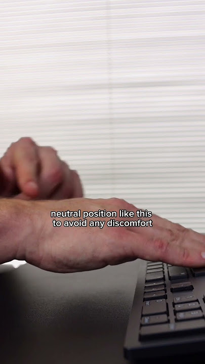 Cara Menghindari Carpal Tunnel Saat Mengetik #shorts