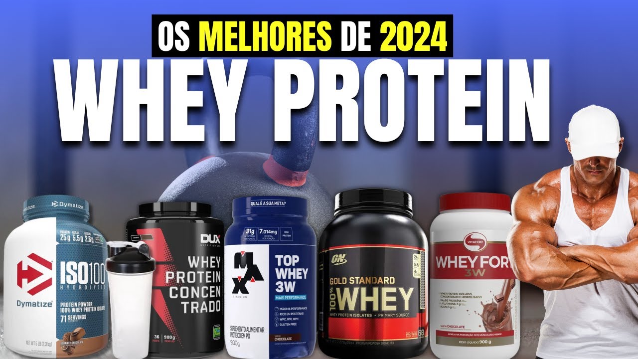 MUITO RICOS EM PROTEÍNA!💪Conheça Os MELHORES WHEY PROTEIN Custo