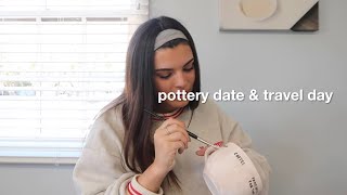 pottery date & going to nyc — vlogmas day 7