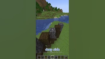 how to build a diagonal WALL AGAIN!! update 1.21 #shorts #minecraft