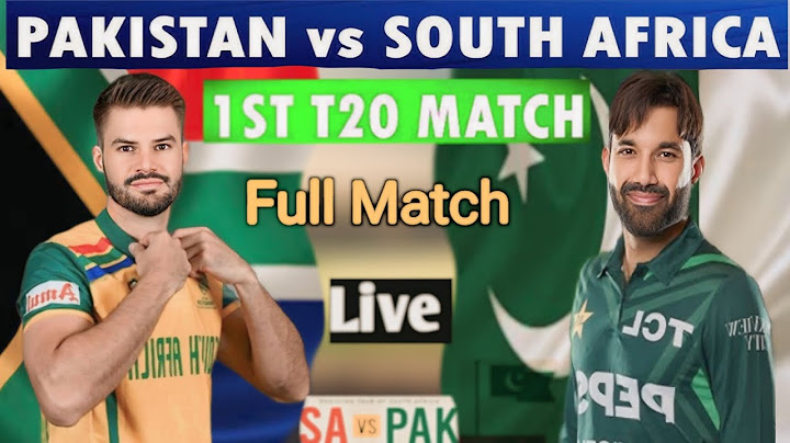 Pakistan Vs South Africa 1ST T20 today 2024 Full Match pak vs SA 2024 T20 2024 Live ✨