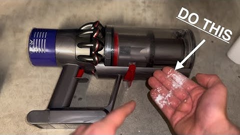 DYSON - HOW TO FIX A BIN THAT IS HARD TO OPEN ON YOUR DYSON