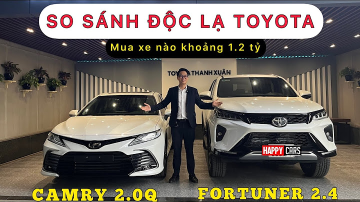 So sánh camry 2023 và 2023 năm 2024