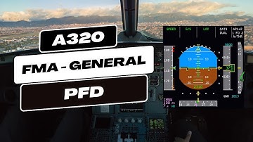 A320 FMA Explained | A320 PFD