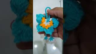 🌸 Crochet Hair Tie Handmade Magic ✨💖 Beautiful Crochet Hair Tie Tutorial🎀 DIY Crochet Hair Tie