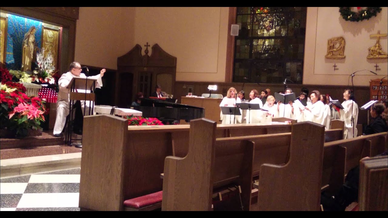 St. Robert Bellarmine Church Choir A Caroling We Go YouTube