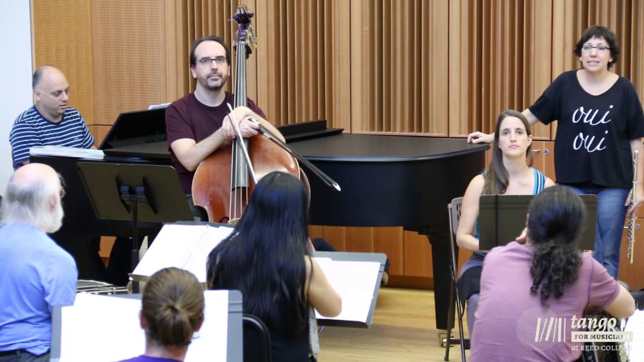 Fundamentals / Tango for Musicians at Reed College 2015